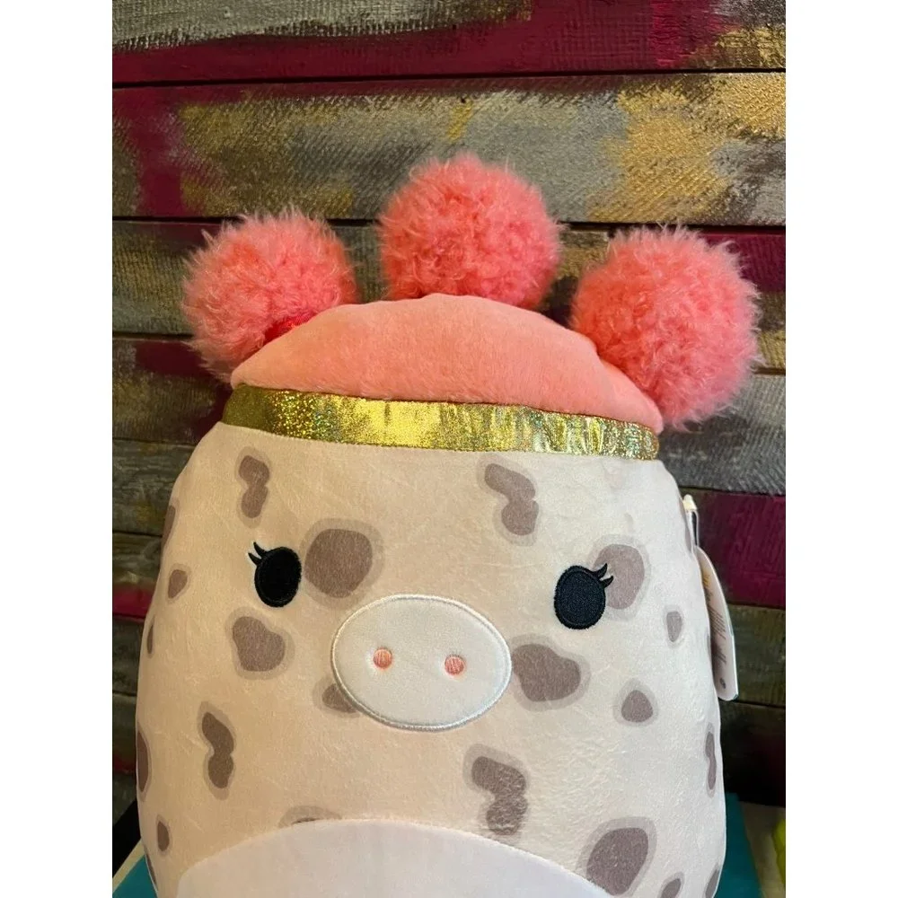 NWT‎ Kellytoy Squishmallow squish-doo Aquataine the pig plush